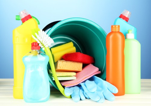 Close-up of expert carpet cleaning results in a busy room